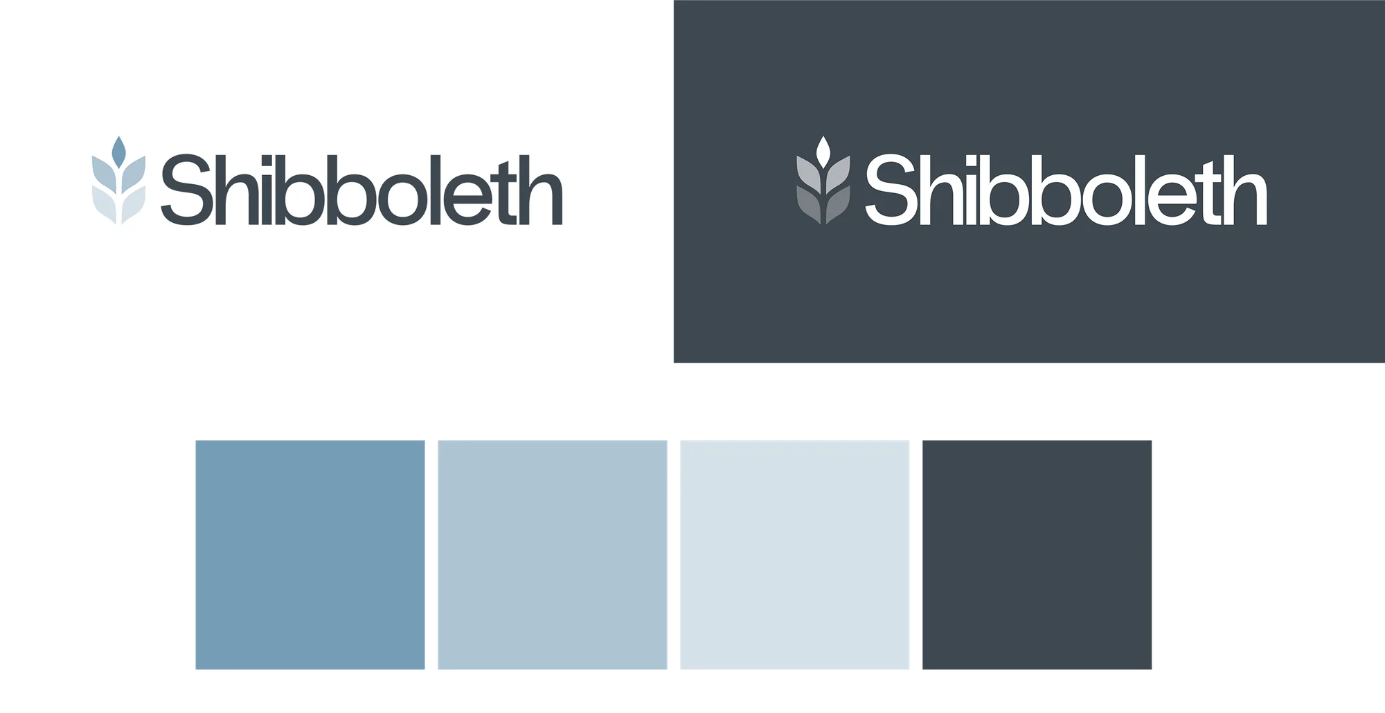 Shibboleth logo and color palette