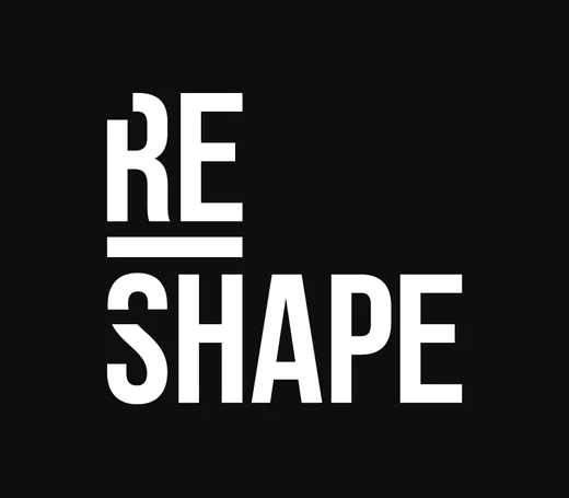 לוגו Reshape בגרסה מוערמת